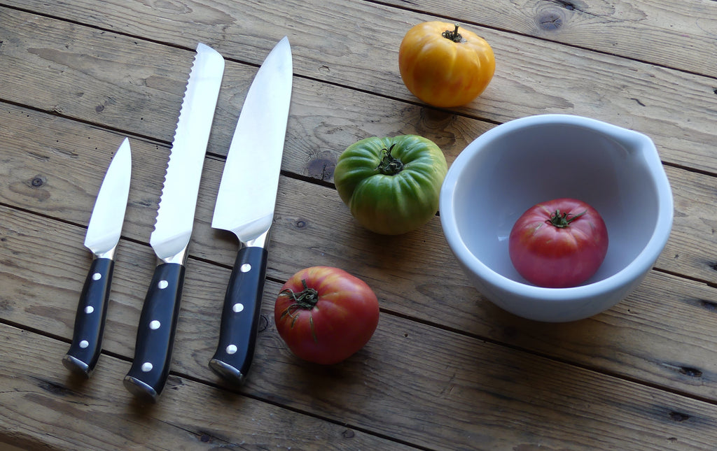 ベアさま専用 三味線など3点セット Amazon.com: KEENZO Damascus chef knife set 3 pcs